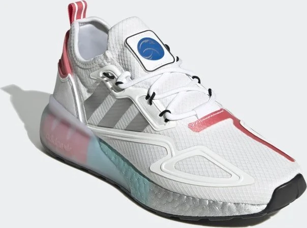 adidas ZX 2K Boost cloud white/silver metallic/hazy rose (Damen)