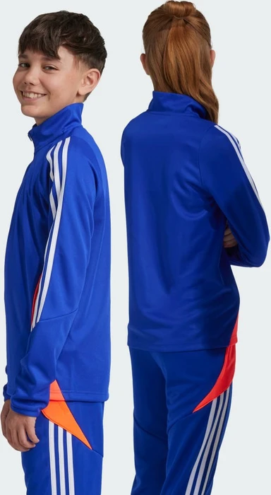 adidas Tiro 24 Funktionsshirt langarm lucid blue/white/app solar red (Junior)