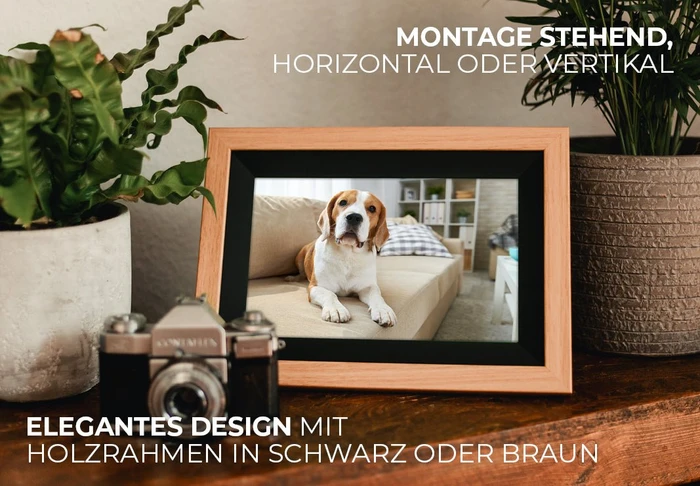 Rollei Smart Frame WiFi 105 10.1", braun