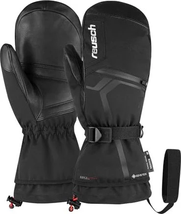 Reusch Down Spirit GTX Mitten Handschuhe schwarz/silber