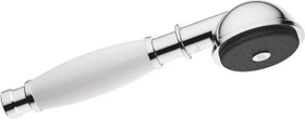 Dornbracht Madison Metall-Handbrause mit Porzellangriff platin/weiß