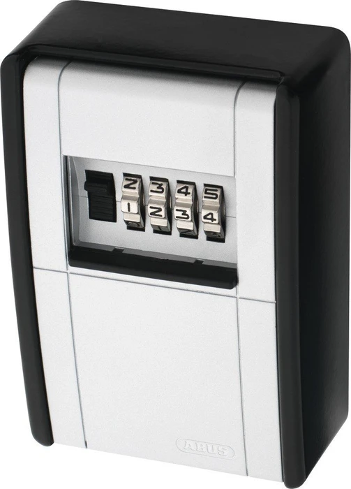 ABUS KeyGarage 787 zur Wandmontage Schlüsselkasten, schwarz/silber, mechanische Zahlenkombination