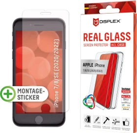 Displex Real Glass + Case für Apple iPhone 6/7/8/SE (2020)