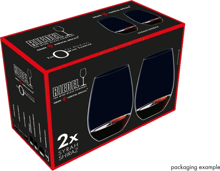 Riedel The O Wine Tumbler Syrah/Shirazglas, 2 Stück