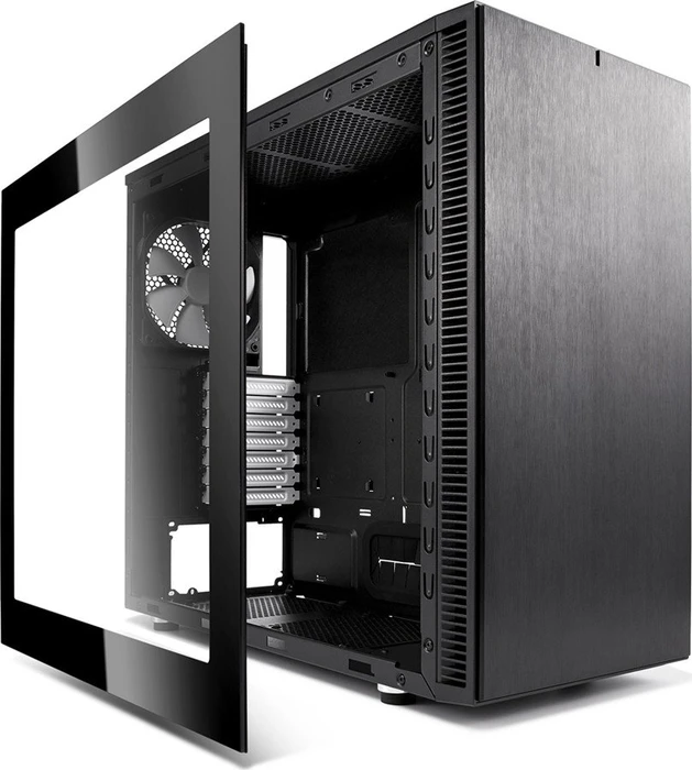 Fractal Design Seitenteil mit Glasfenster für Define S, Define R4 TG