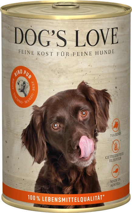 PetCo Dog's Love B.A.R.F Rind pur, 400g