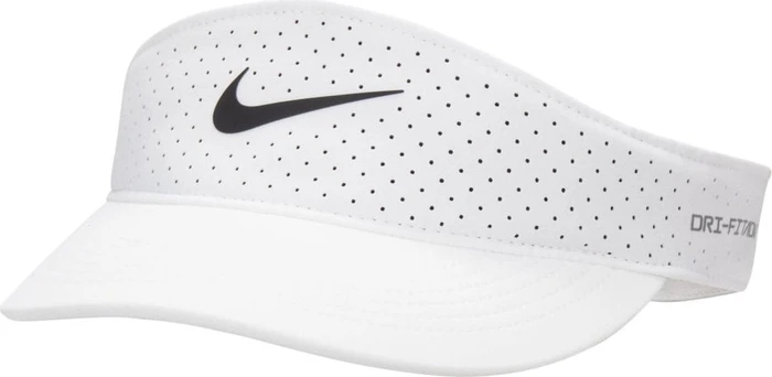 Nike Dri-FIT ADV Ace Tennis Kappe white/anthracite/black