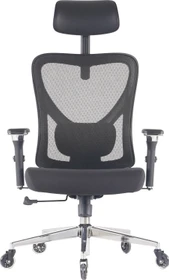 Clouvou CleverSeat Bürostuhl, schwarz