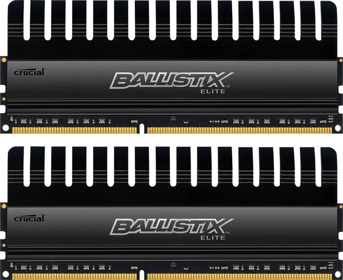 Crucial Ballistix Elite UDIMM 4GB Kit, DDR3-1866, CL9-9-9-24, 2R