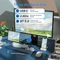 RK Royal Kludge RK96 96% Wireless, Forest Blue Limited Edition, LEDs RGB, hot-swap, RK YELLOW, USB/Bluetooth, US Vorschaubild