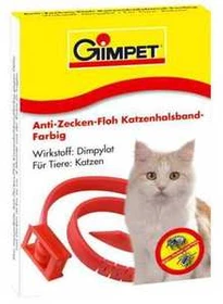 Gimborn GimCat Anti-Zecken-Floh Halsband farbig