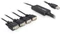 DeLOCK USB 2.0 auf 4x seriell Adapter DB9, 1.4m Vorschaubild