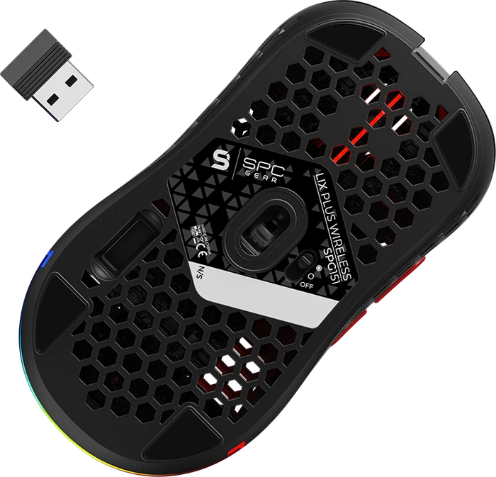 Endorfy SilentiumPC SPC Gear LIX Plus Wireless, schwarz, USB