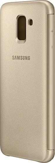 Samsung Wallet Cover für Galaxy J6 (2018) gold