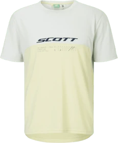 Scott Vertic DRI Trikot kurzarm acid yellow/spray grey (Herren)