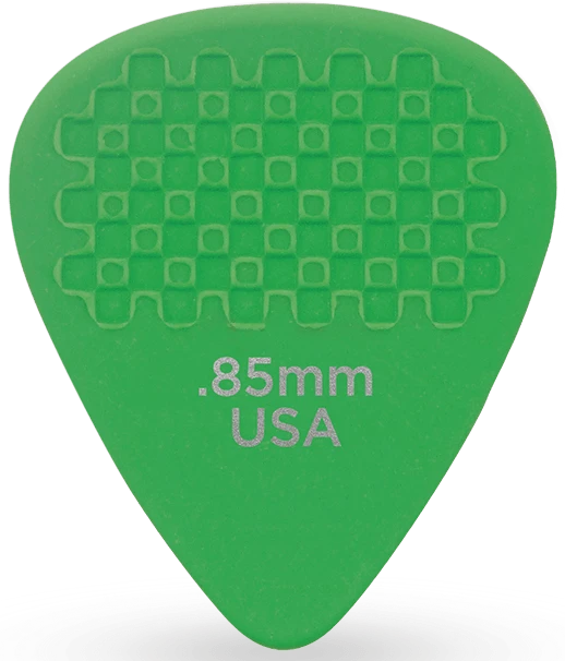 D'Addario Duralin Duragrip Pick, Medium Gauge (.85mm), 10-Pack