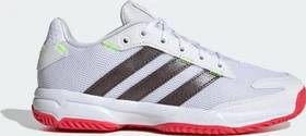 adidas Stabil Indoor cloud white/aurora metallic/semi lucid red (Junior)