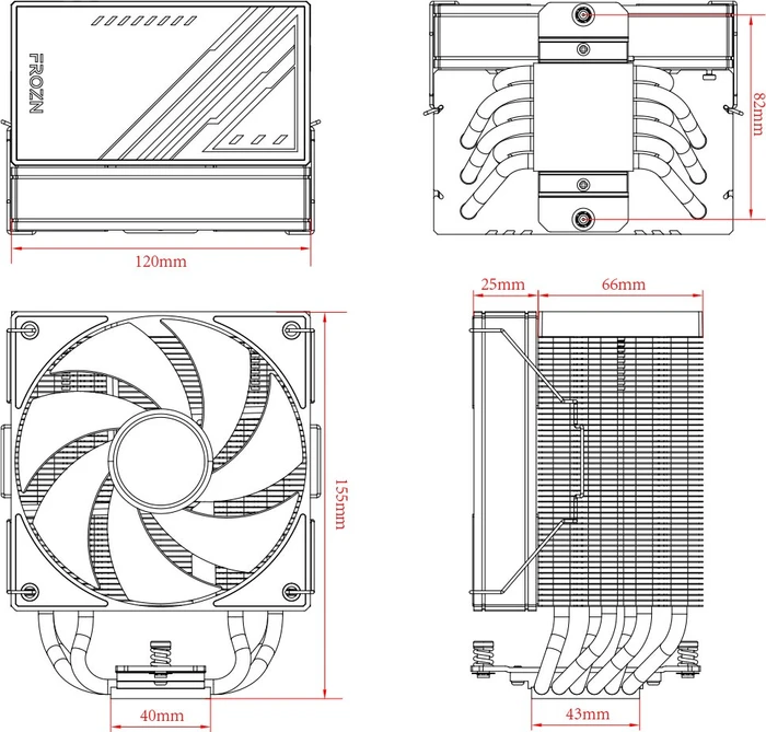 ID-Cooling Frozn A610 Black