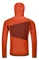 Ortovox Fleece Grid Hoody Funktionsjacke desert orange (Herren) Vorschaubild