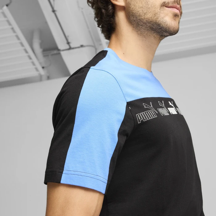 Puma Around The Block T-Shirt kurzarm team light blue (Herren)