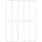 Herma Vielzwecketiketten, 20x75mm, weiß, 32 Blatt (320 Etiketten) Vorschaubild