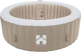 Home Deluxe Splash Whirlpool rund 208x65cm beige