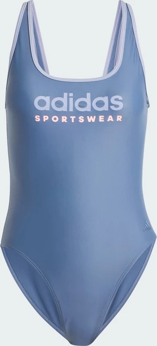 adidas Sportswear U-Back Badeanzug preloved ink/silver violet (Damen)