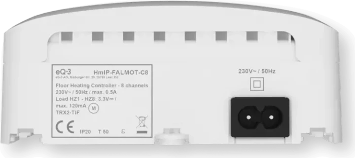 eQ-3 Homematic IP Fußbodenheizungscontroller 8-fach 230V, Heizungssteuerung