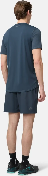 Head Club 25 Tech Funktionsshirt kurzarm navy (Herren) (811725-NV) – Bild 7