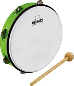 Nino ABS Tambourin 10" grasgrün
