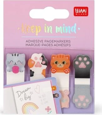 Legami Haftindex Keep in Mind Kitty, glatt, 80 Blatt