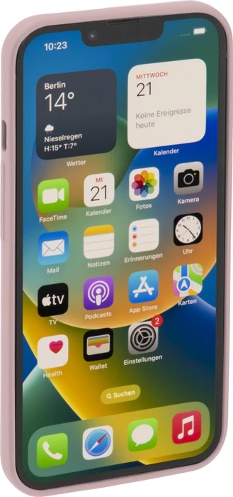 Hama Cover Finest Feel für Apple iPhone 14 Nude