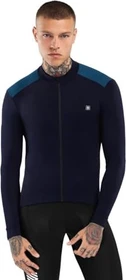 Siroko M4 Cubilla Trikot langarm navy/electric blue (Herren)
