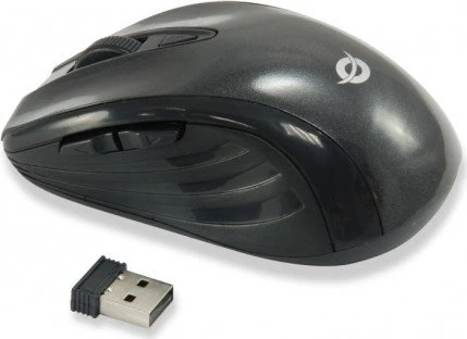 Conceptronic Optical Wireless Travel Mouse, USB