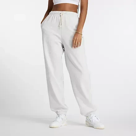 New Balance Athletics French Terry Trainingshose lang ash heather (Damen)