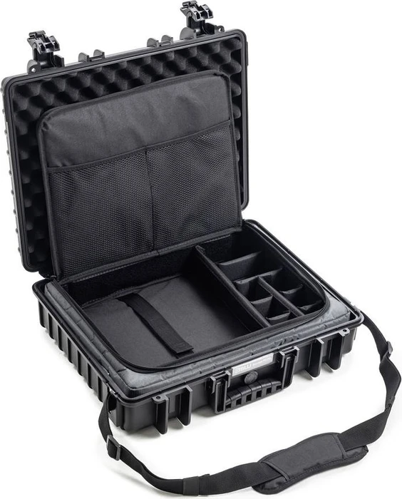 B&W International Notebooktasche, TEX.210.RPD, Laptoptasche mit variabler Facheinteilung