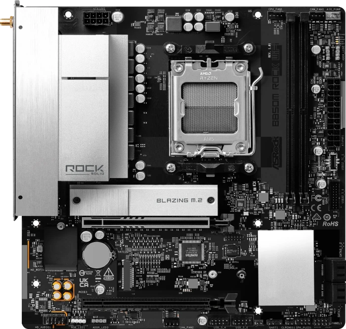 ASRock B850M Rock WiFi (AMD AM5)