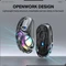 Onikuma DM02 Tri-Mode Wireless Gaming Mouse grau, USB/Bluetooth Vorschaubild