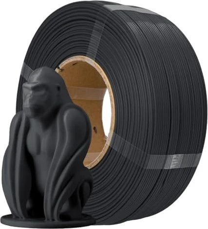 AzureFilm PLA Refill, schwarz, Spule, 1.75mm