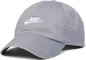 Nike Club unstrukturierte Futura Wash Kappe particle grey/white