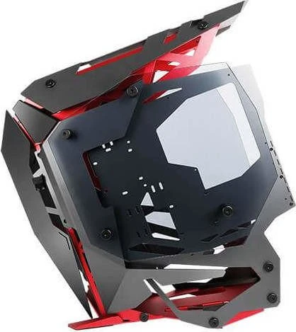 Antec Torque, anthrazit/rot, Glasfenster