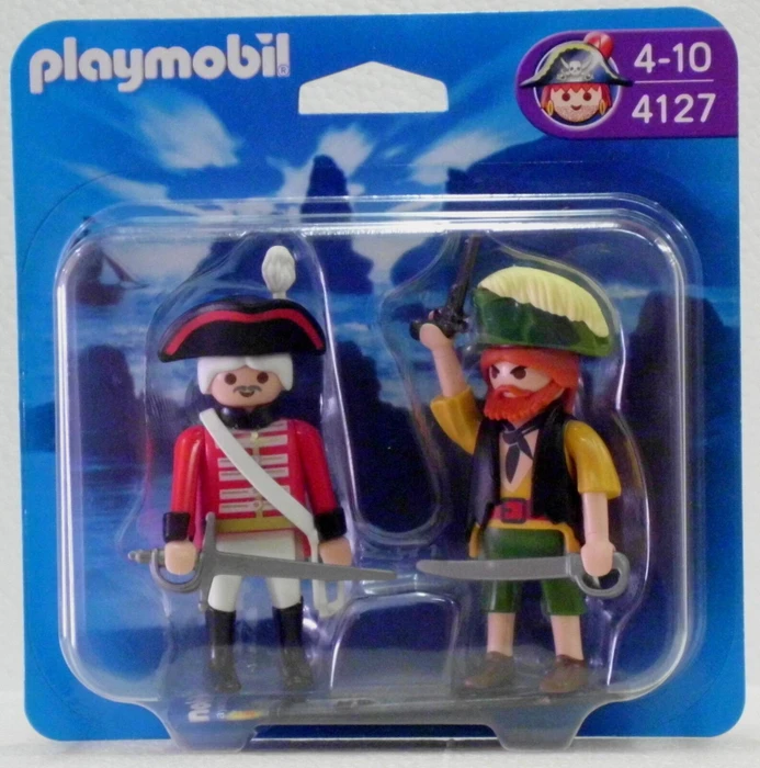 playmobil Pirates Duo Pack Pirat und Rotrock