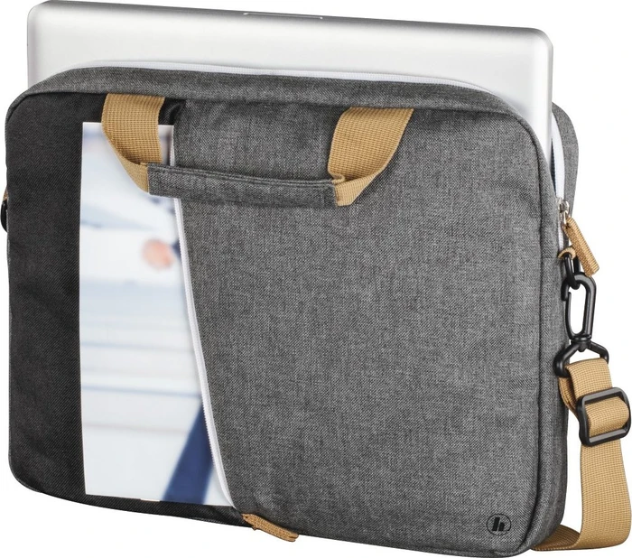 Hama Notebooktasche Torba Florenz 15.6" grau/schwarz