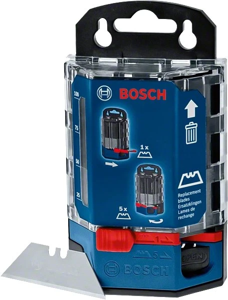 Bosch Professional Ersatzklinge für Bosch Professional Cutter, 50 Stück