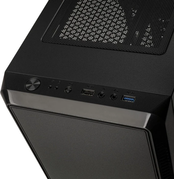 Zalman S4, schwarz, Acrylfenster