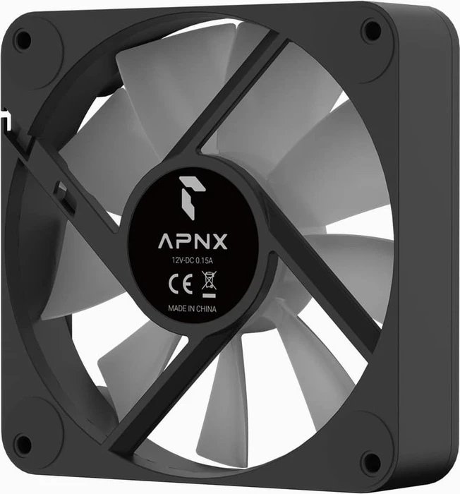 APNX FP1-120 PWM ARGB, schwarz, 120mm