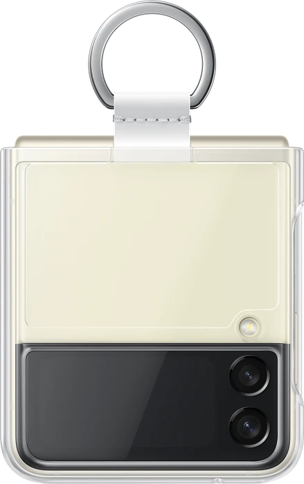Samsung Clear Cover with Ring für Galaxy Z Flip 3 5G transparent