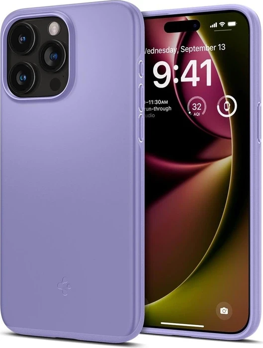 Spigen Thin Fit für Apple iPhone 15 Pro Iris Purple