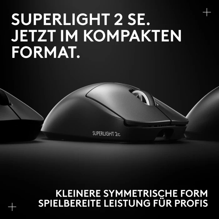 Logitech G Pro X Superlight 2c SE Lightspeed schwarz, USB