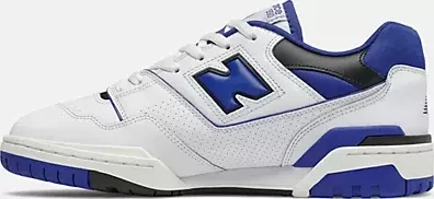 New Balance 550 white/team royal